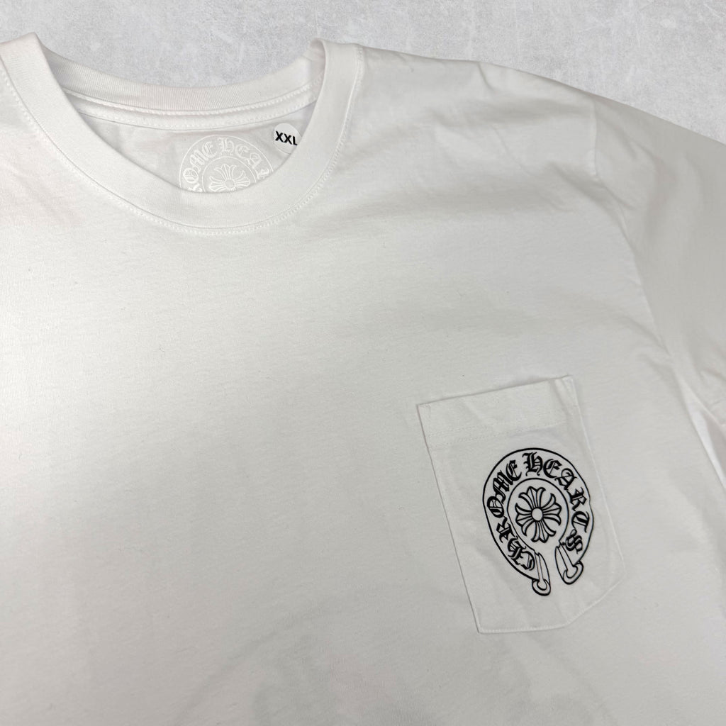 Chrome Hearts Miami Horseshoe Tee White XXL