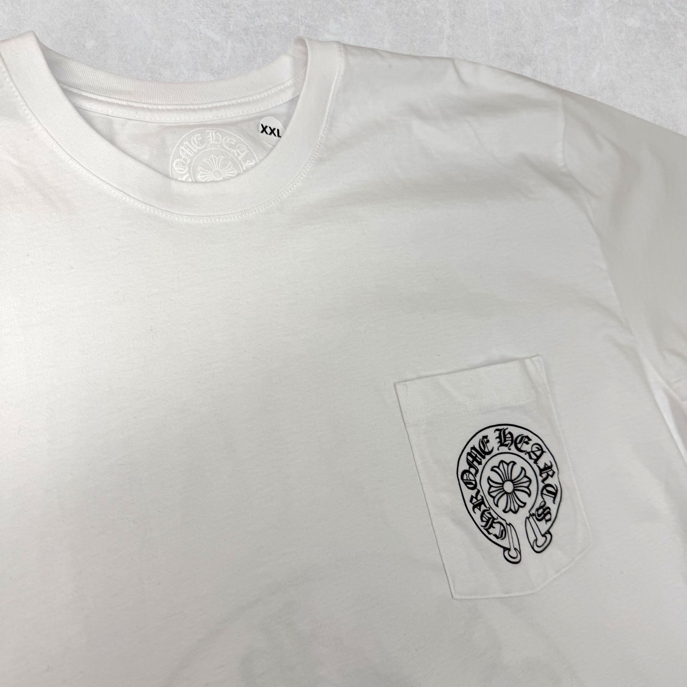 Chrome Hearts Miami Horseshoe Tee White XXL