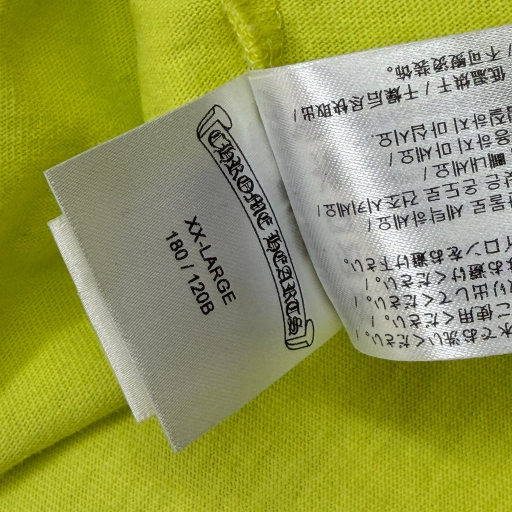 Chrome Hearts Matty Boy "Links" Neon Green Tee XXL