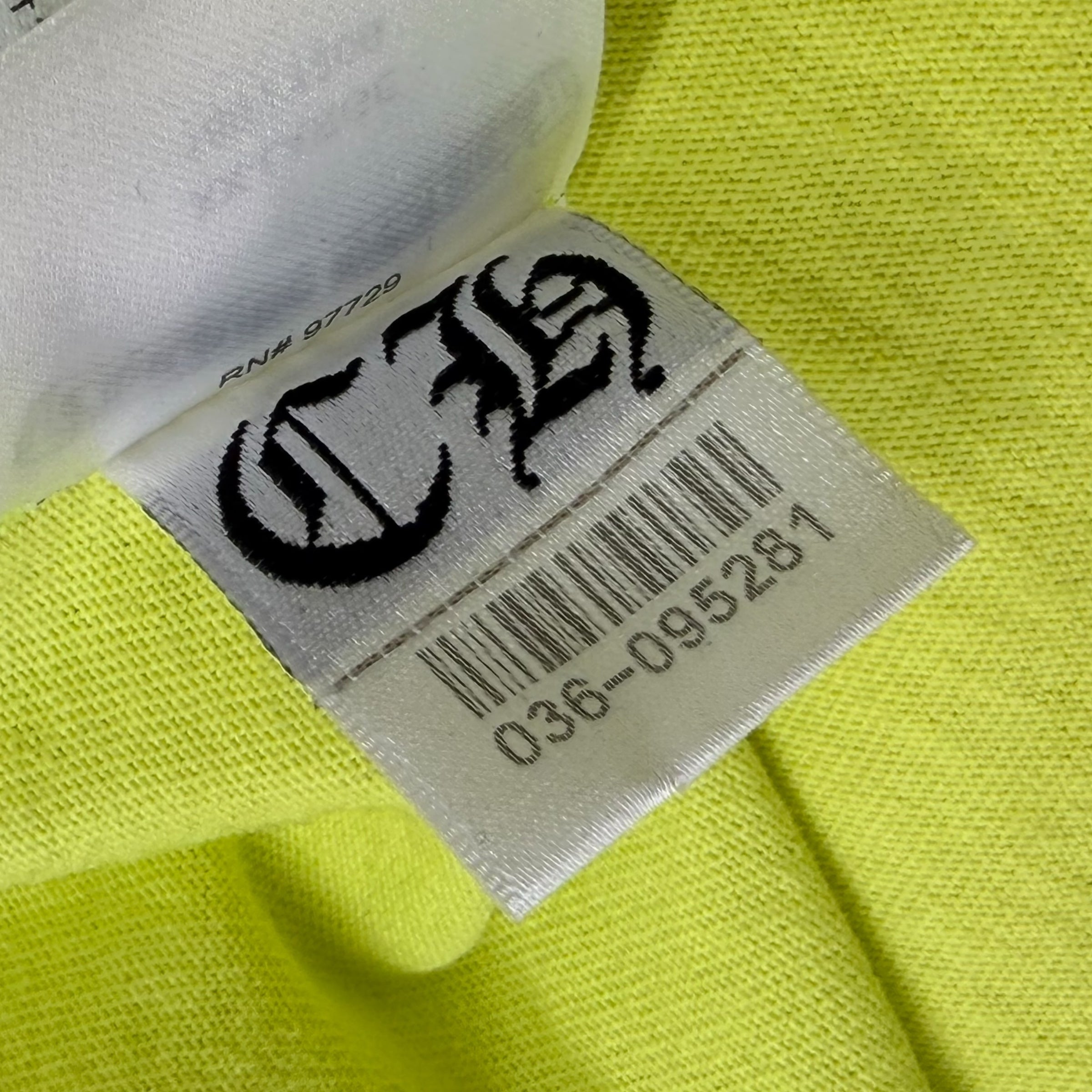 Chrome Hearts Matty Boy "Links" Neon Green Tee XXL