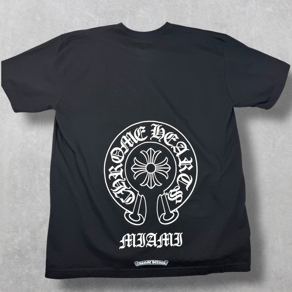 Chrome Hearts Miami Exclusive Horseshoe Tee Black XXL