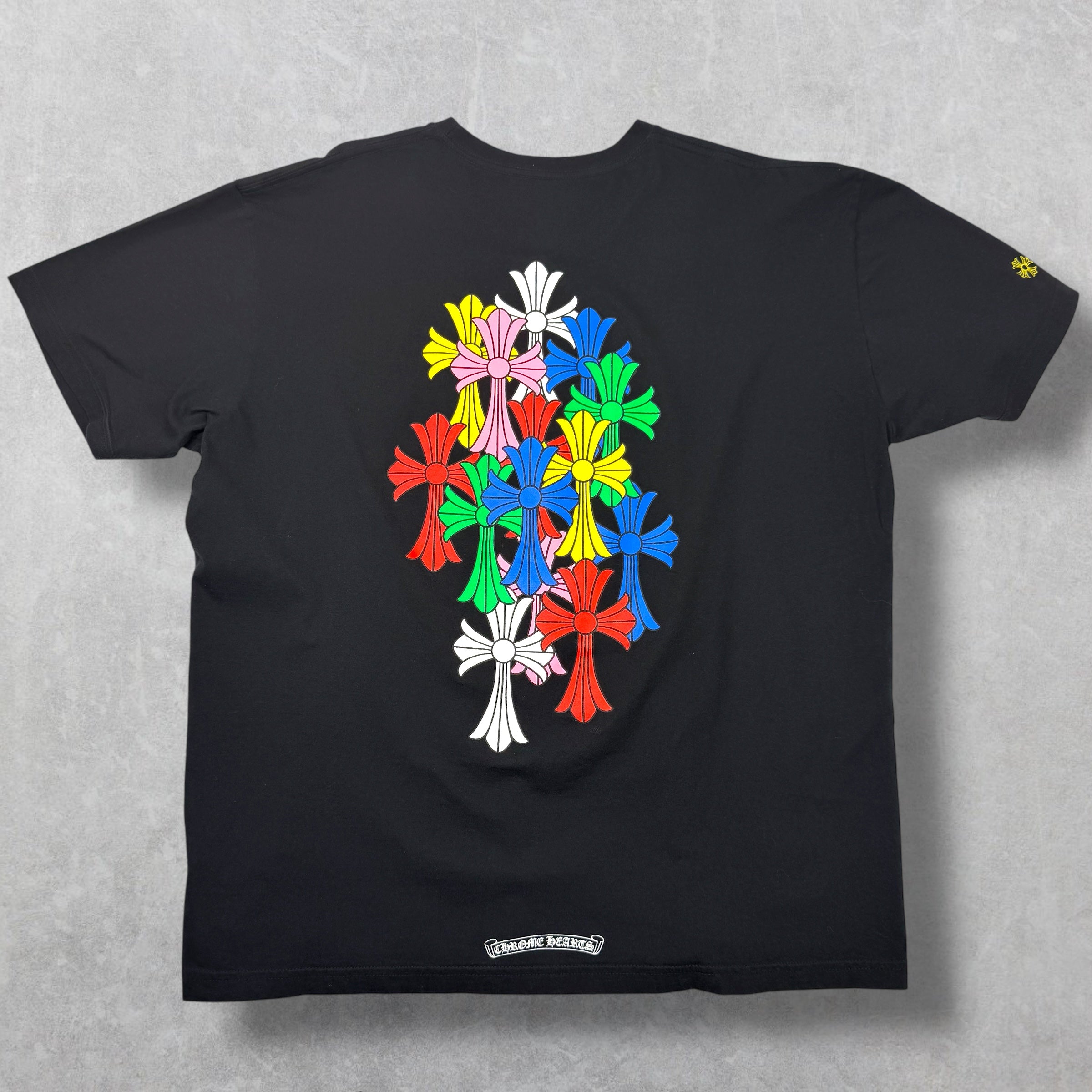 Chrome Hearts Multicolor Cemetery Tee XXL