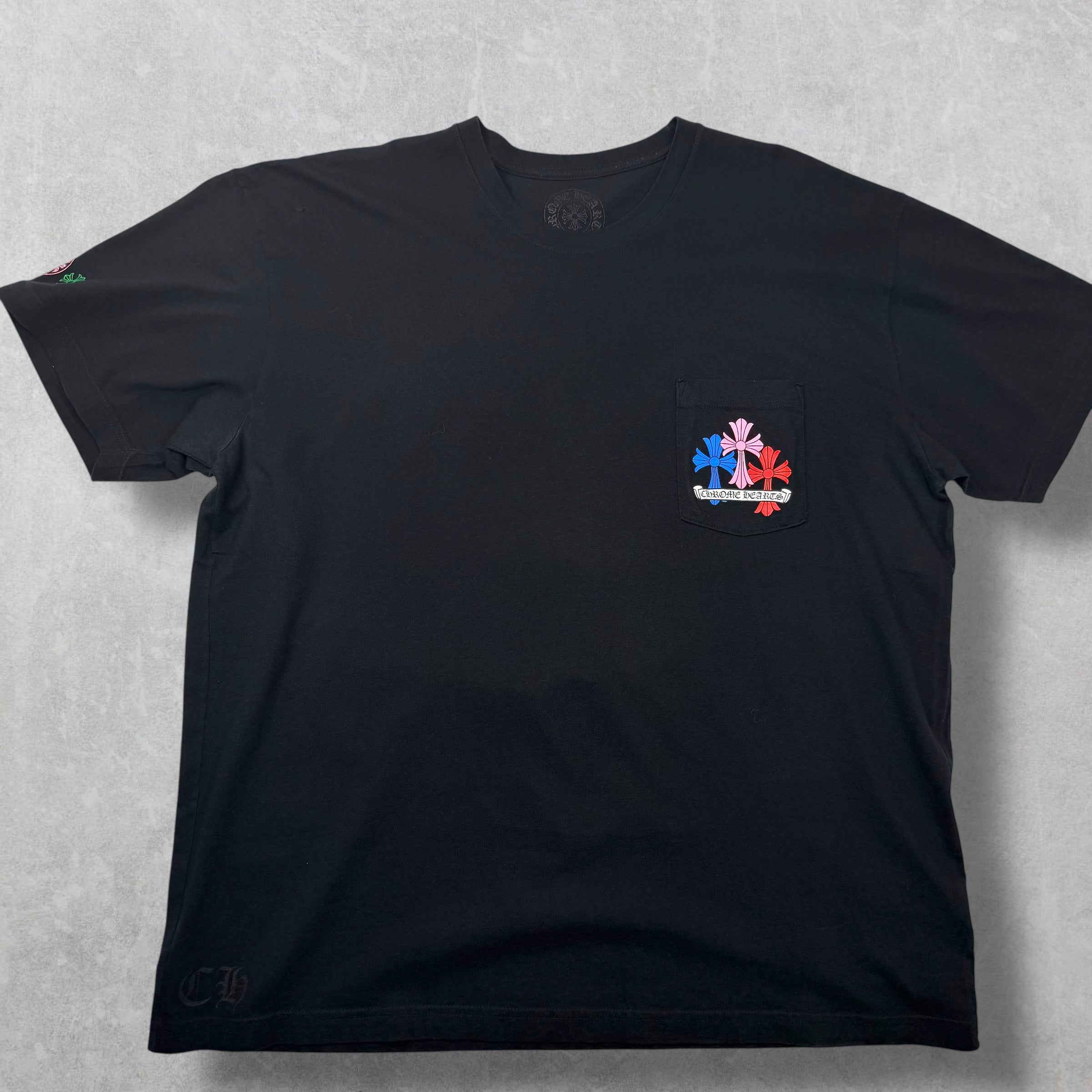 Chrome Hearts Multicolor Cemetery Tee XXL