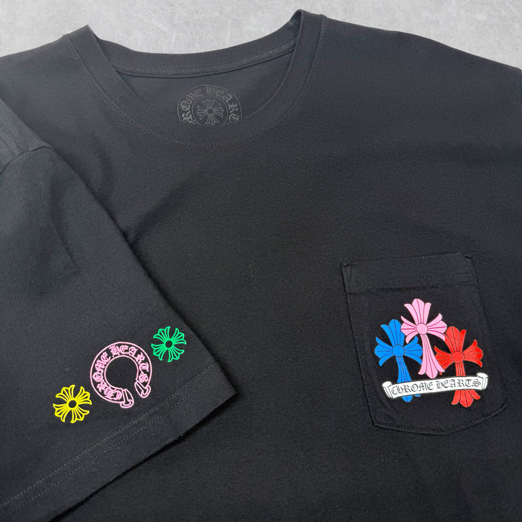 Chrome Hearts Multicolor Cemetery Tee XXL