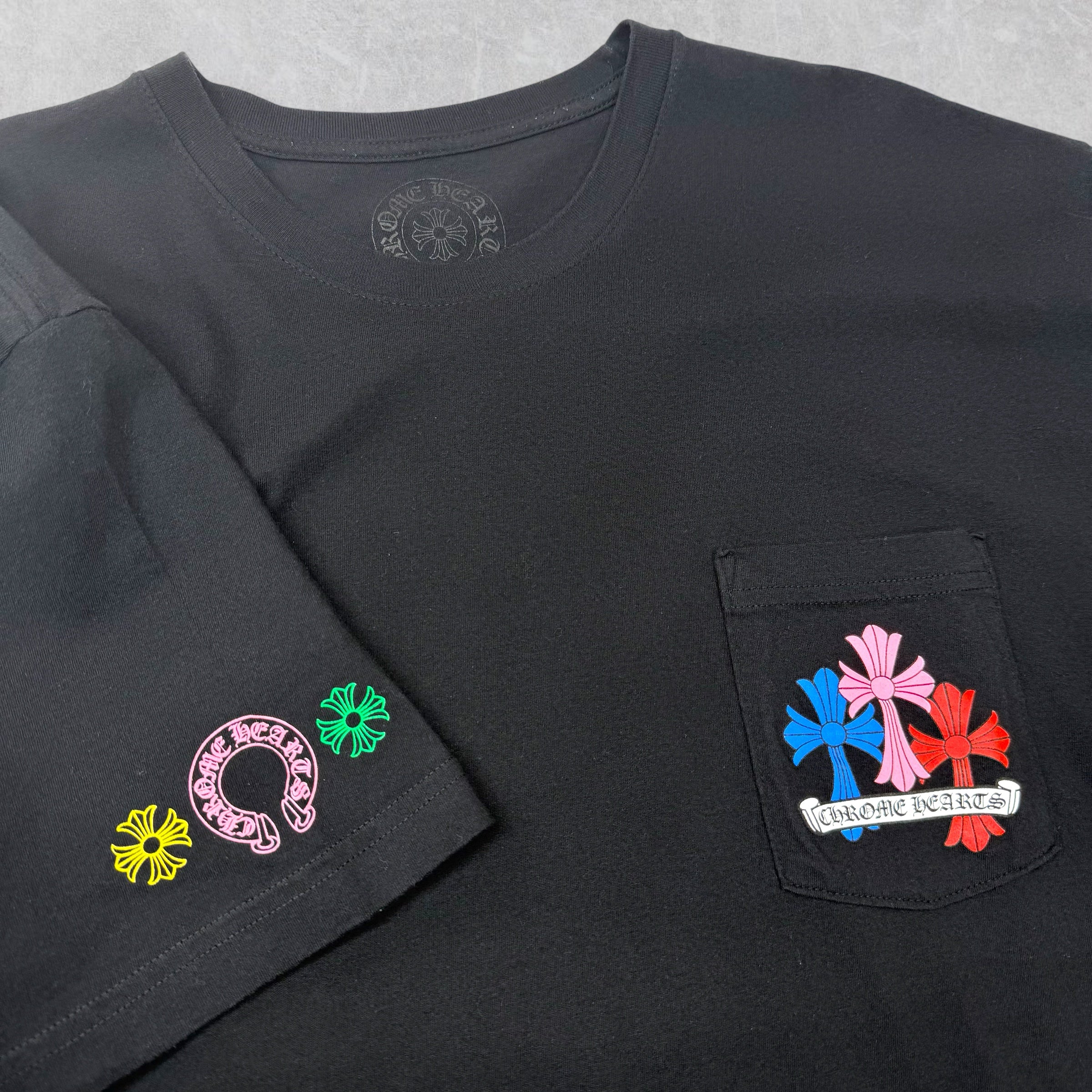 Chrome Hearts Multicolor Cemetery Tee XXL