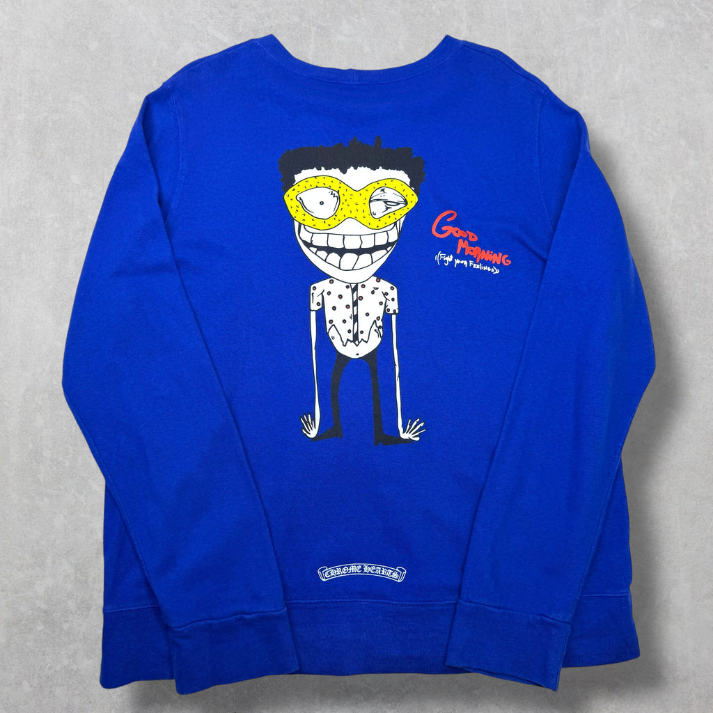 Chrome Hearts Matty Boy 'Good Morning' Crewneck XXL