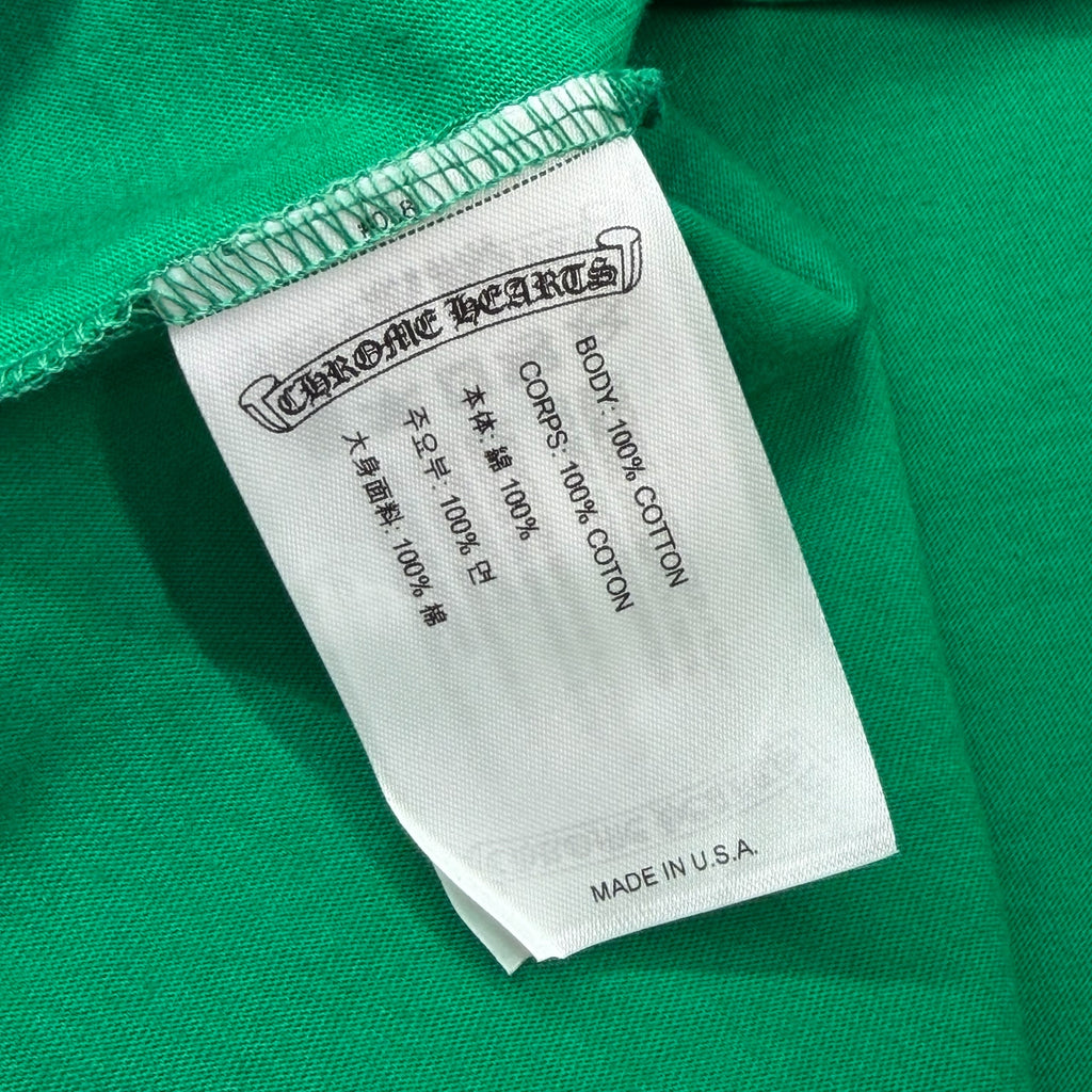 Chrome Hearts Green Cemetery Cross L/S XXL