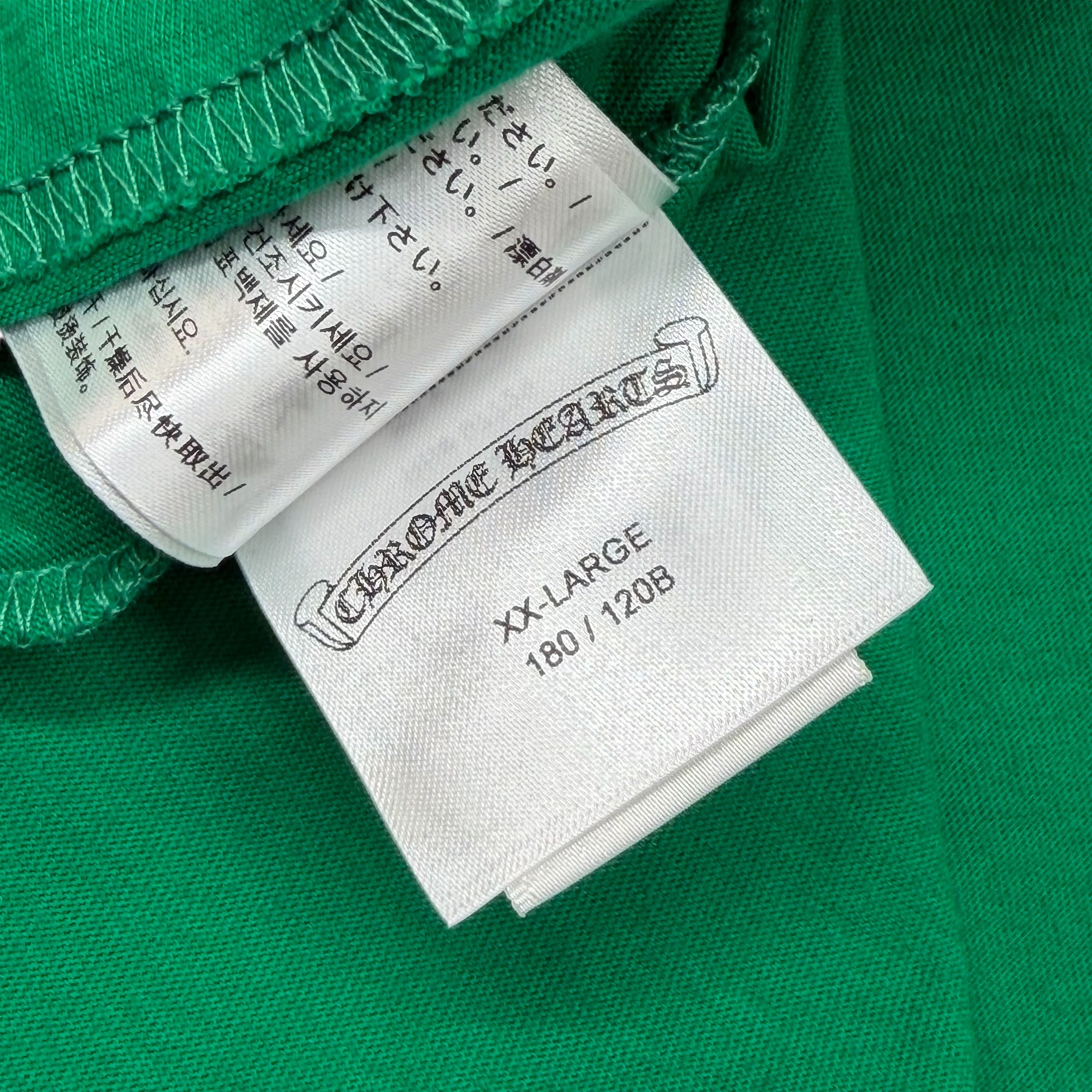 Chrome Hearts Green Cemetery Cross L/S XXL