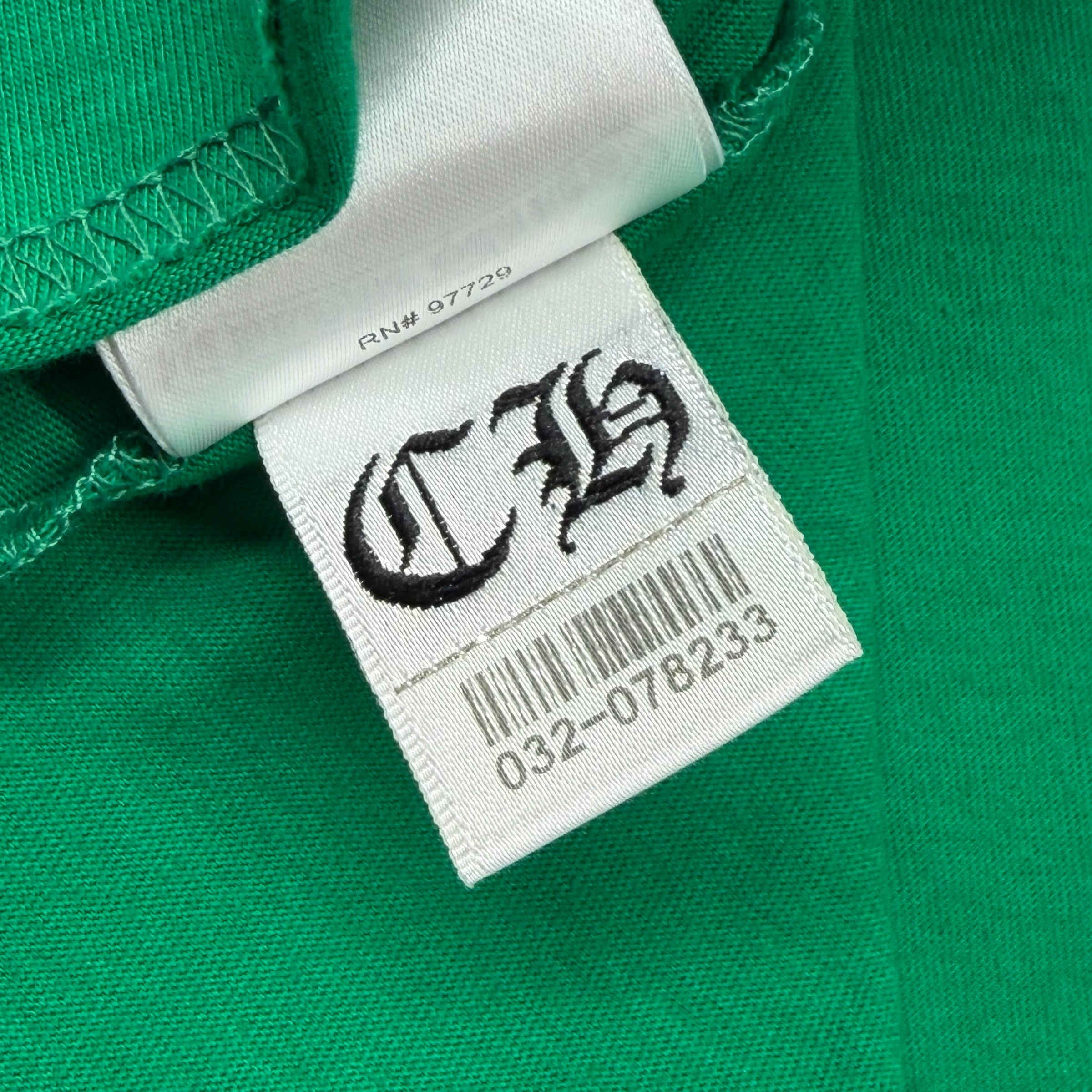 Chrome Hearts Green Cemetery Cross L/S XXL
