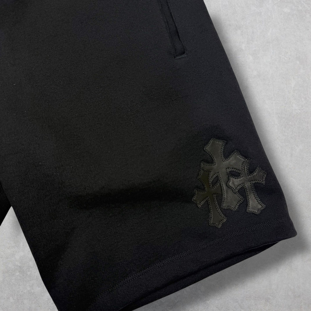 Chrome Hearts Paper Jam Cross Patch Sweatshorts XXL