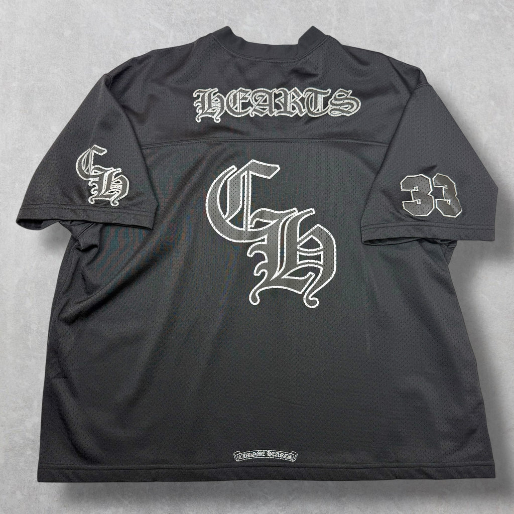 Chrome Hearts Stadium Mesh Jersey Black XXL