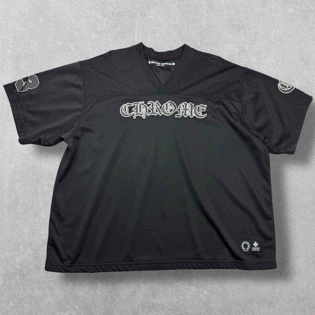 Chrome Hearts Stadium Mesh Jersey Black XXL
