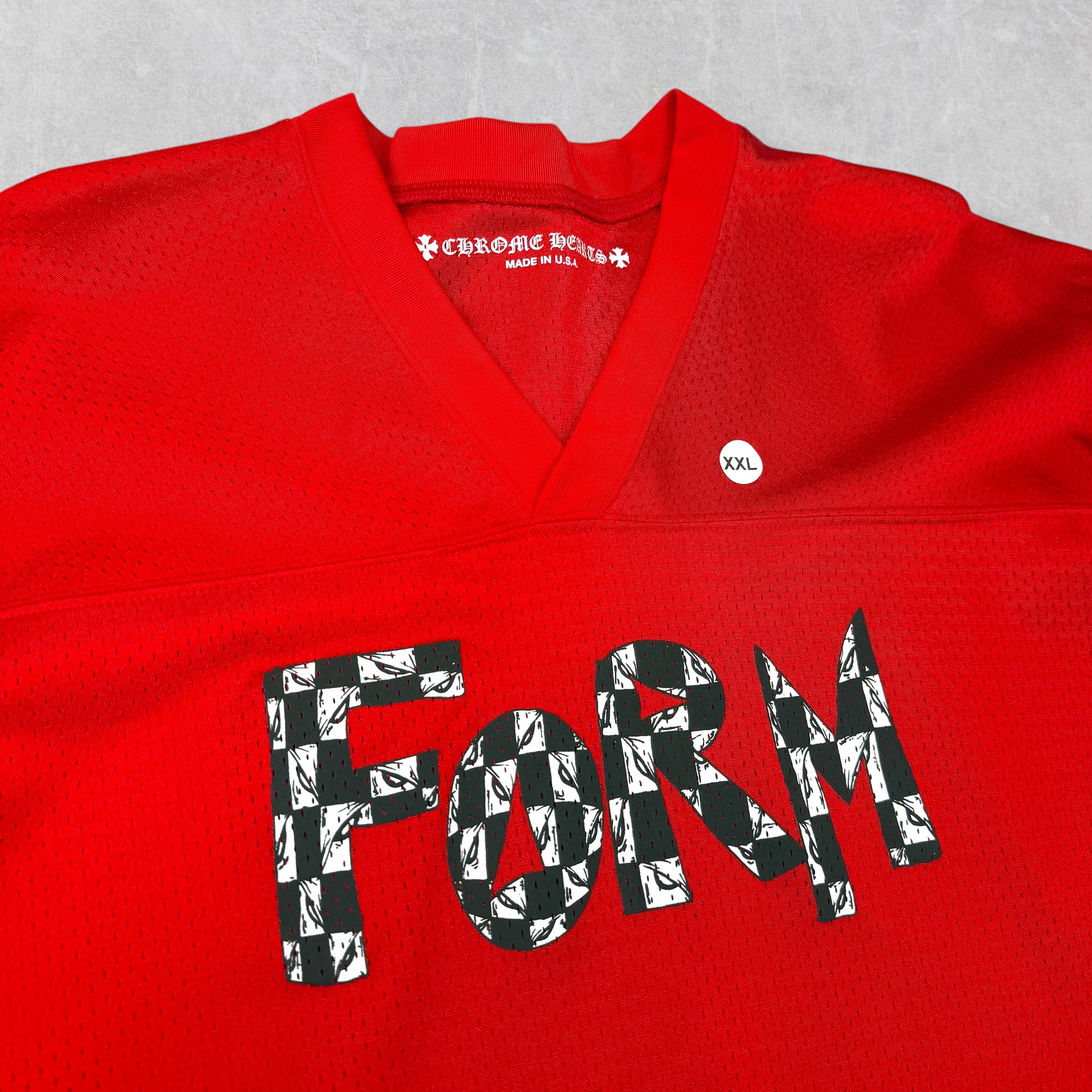 Chrome Hearts Matty Boy 'Form' Mesh Jersey XXL