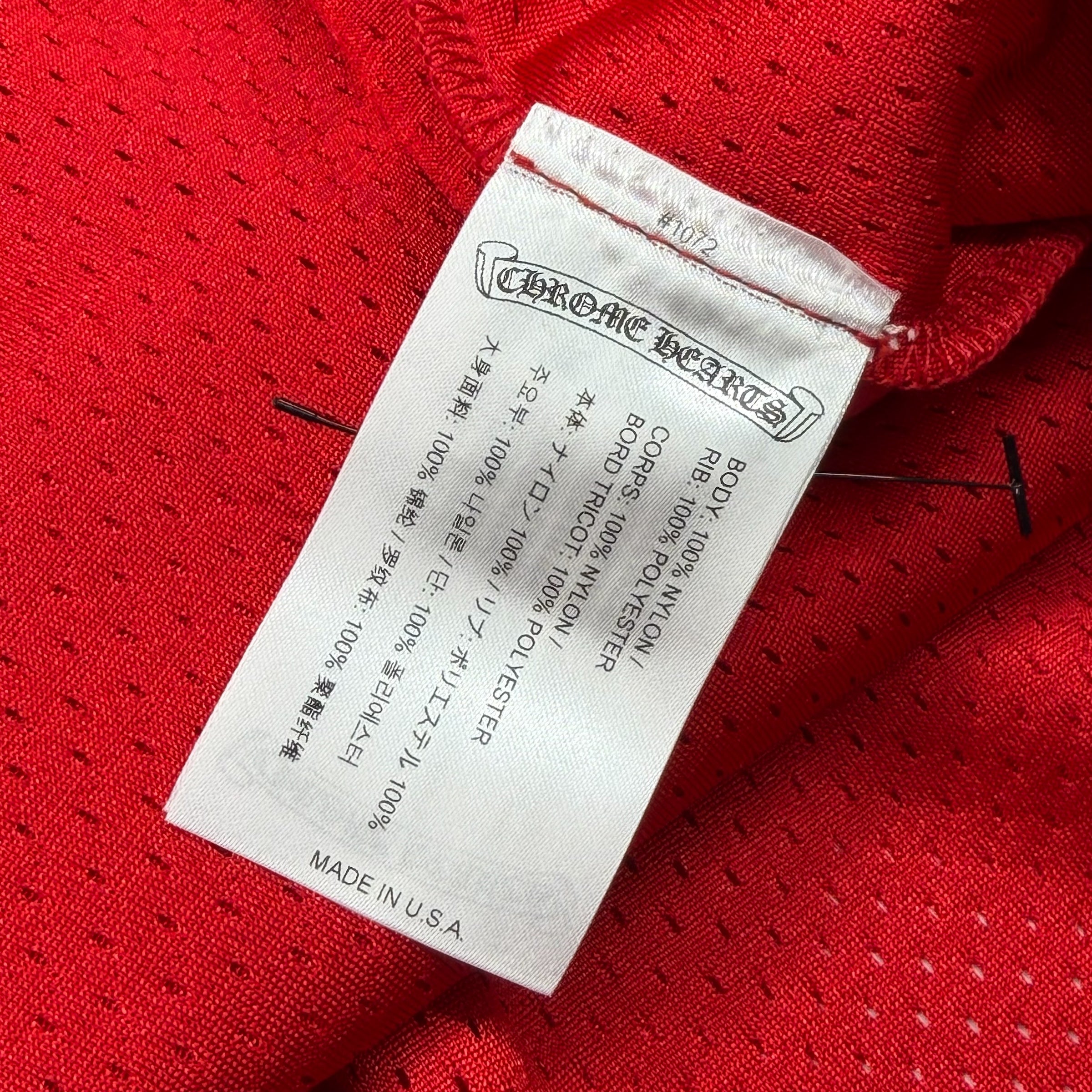 Chrome Hearts Matty Boy 'Form' Mesh Jersey XXL