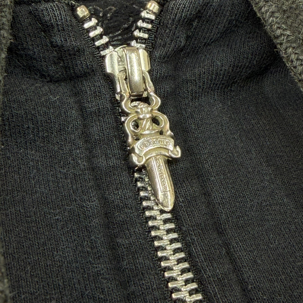 Chrome Hearts Horseshoe Floral Sleeve Zip Up XXL