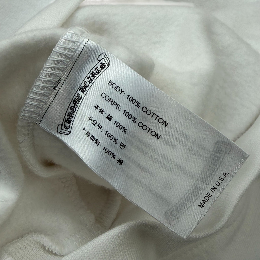 Chrome Hearts Purple Glitter Horseshoe Hoodie XXL
