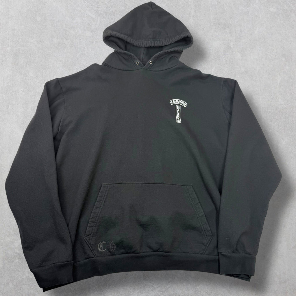 Chrome Hearts T-bar logo Hoodie Black XXL