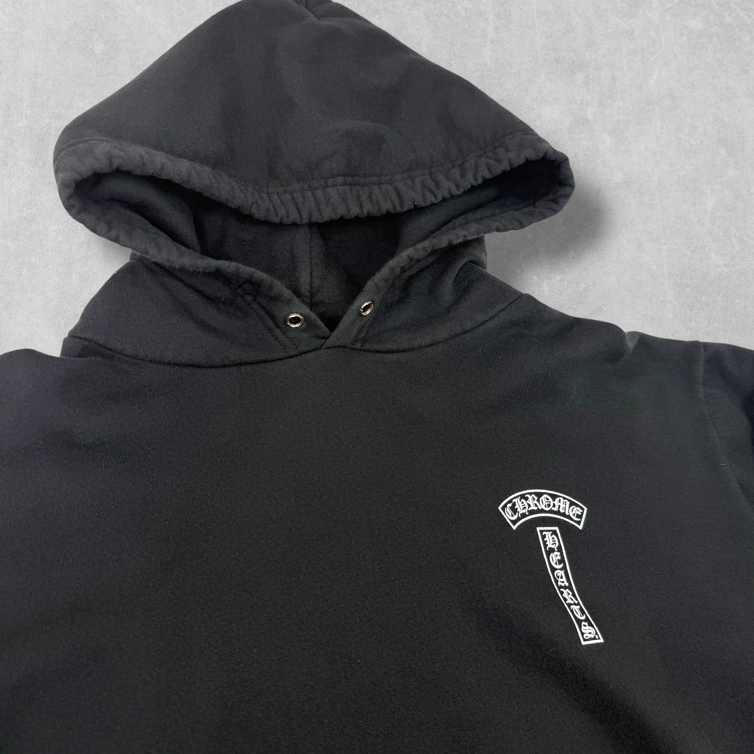 Chrome Hearts T-bar logo Hoodie Black XXL