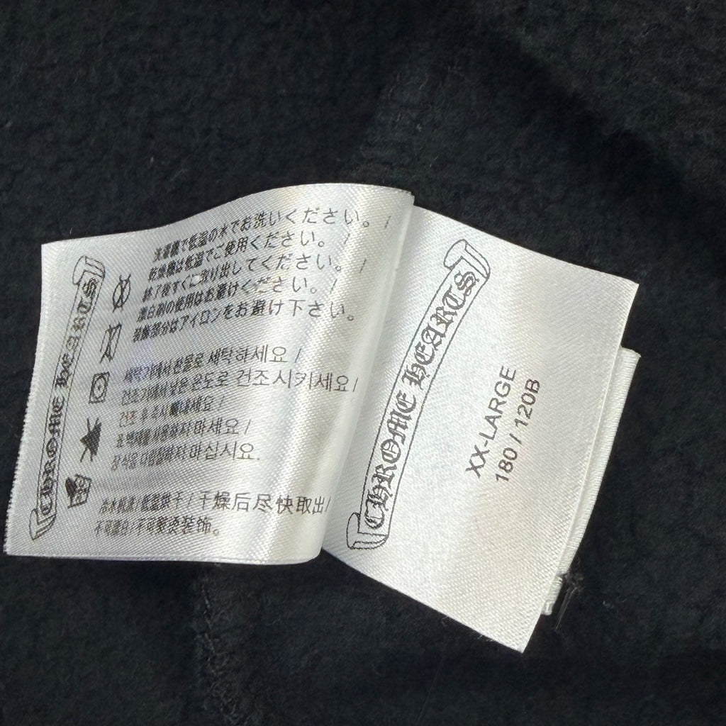 Chrome Hearts T-bar logo Hoodie Black XXL