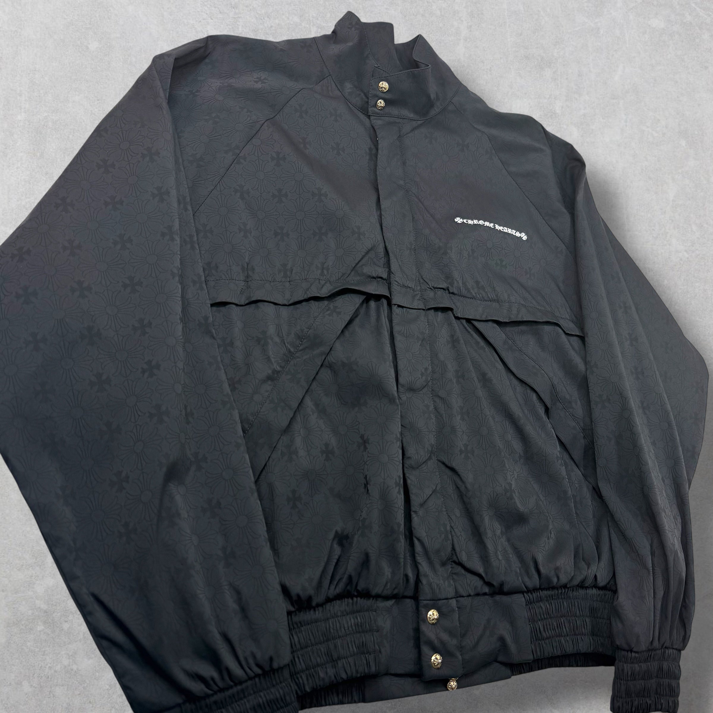Chrome Hearts Scroll USA Matchpoint Monogram Jacket XXL