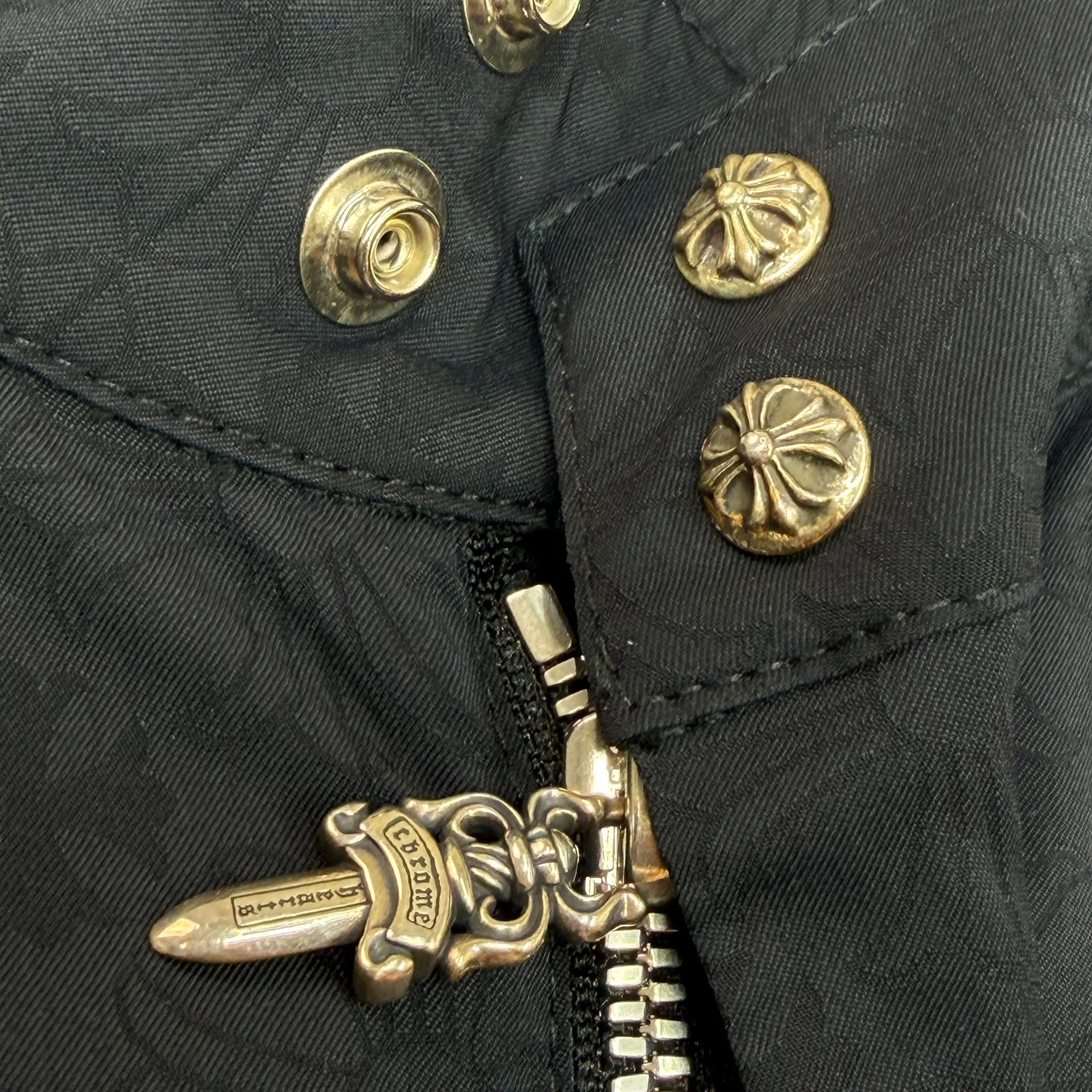 Chrome Hearts Scroll USA Matchpoint Monogram Jacket XXL