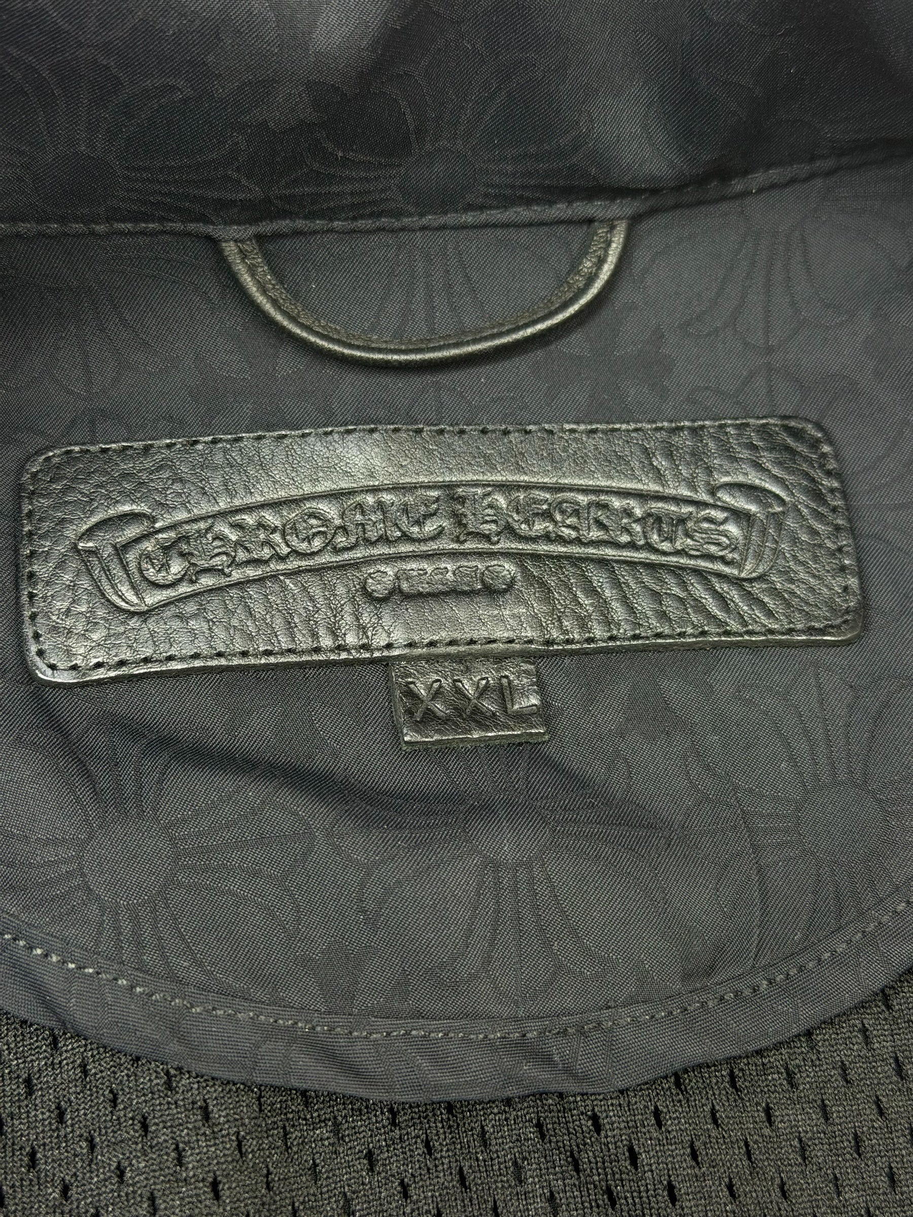 Chrome Hearts Scroll USA Matchpoint Monogram Jacket XXL