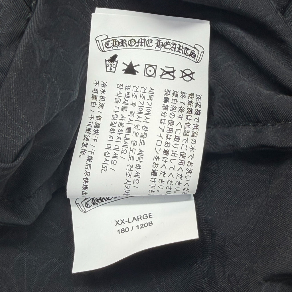 Chrome Hearts Scroll USA Matchpoint Monogram Jacket XXL
