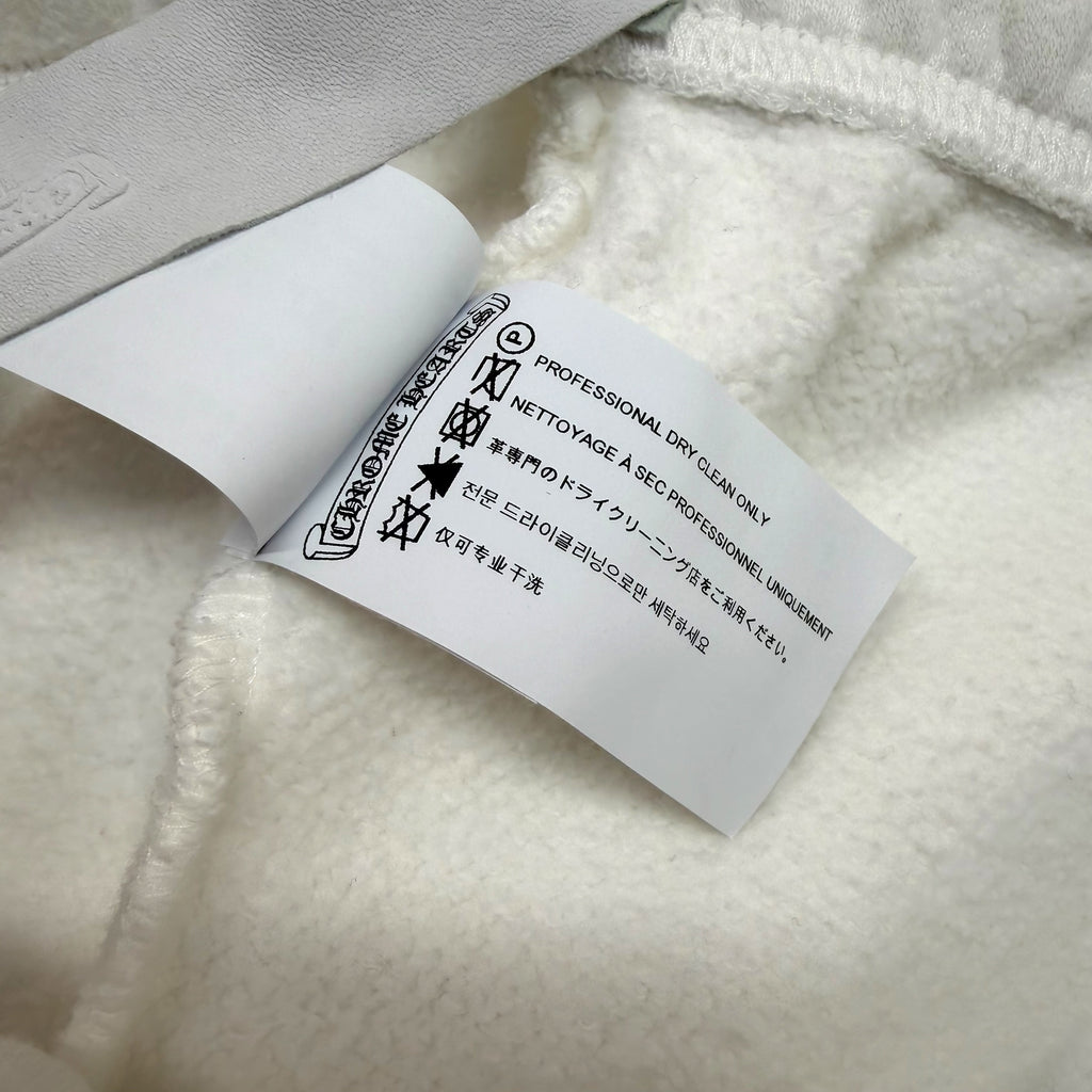 Chrome Hearts Patent/Pony Hair Cross Patch Sweats M