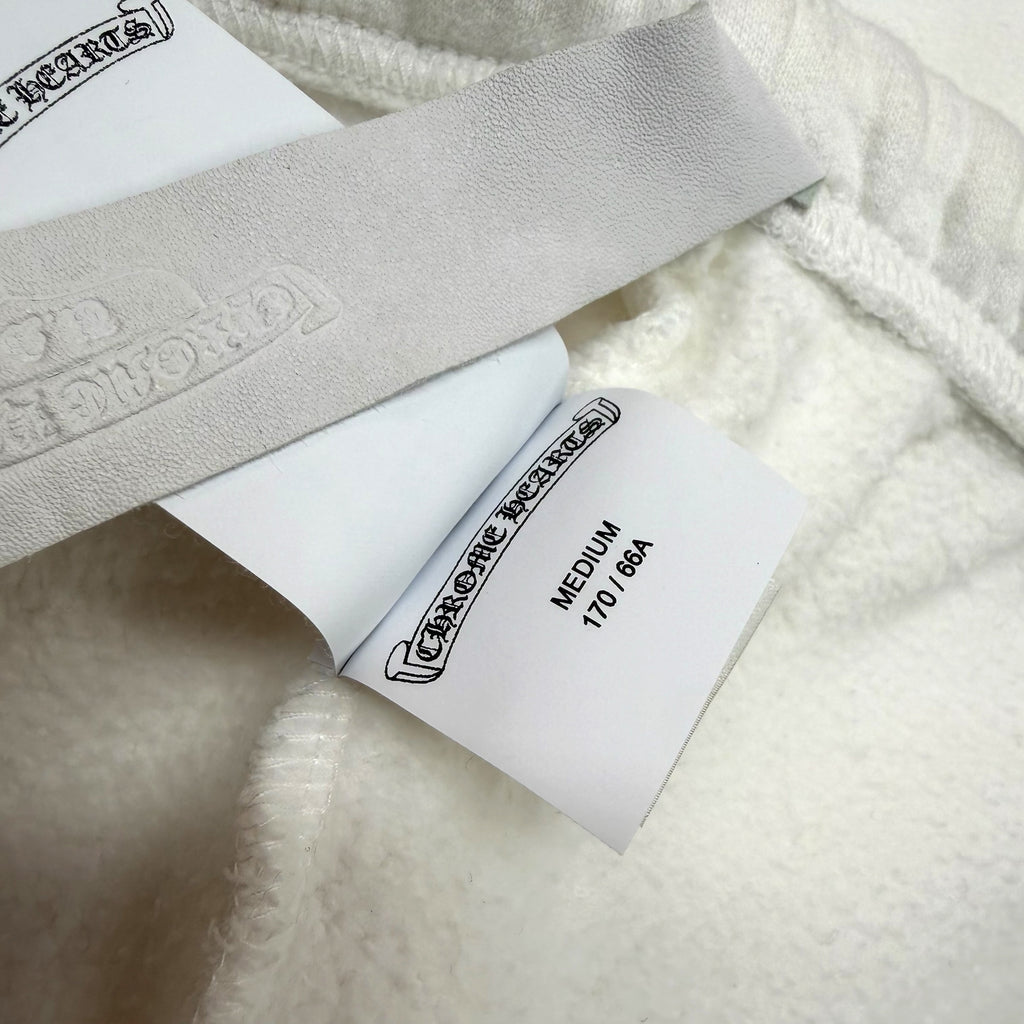 Chrome Hearts Patent/Pony Hair Cross Patch Sweats M