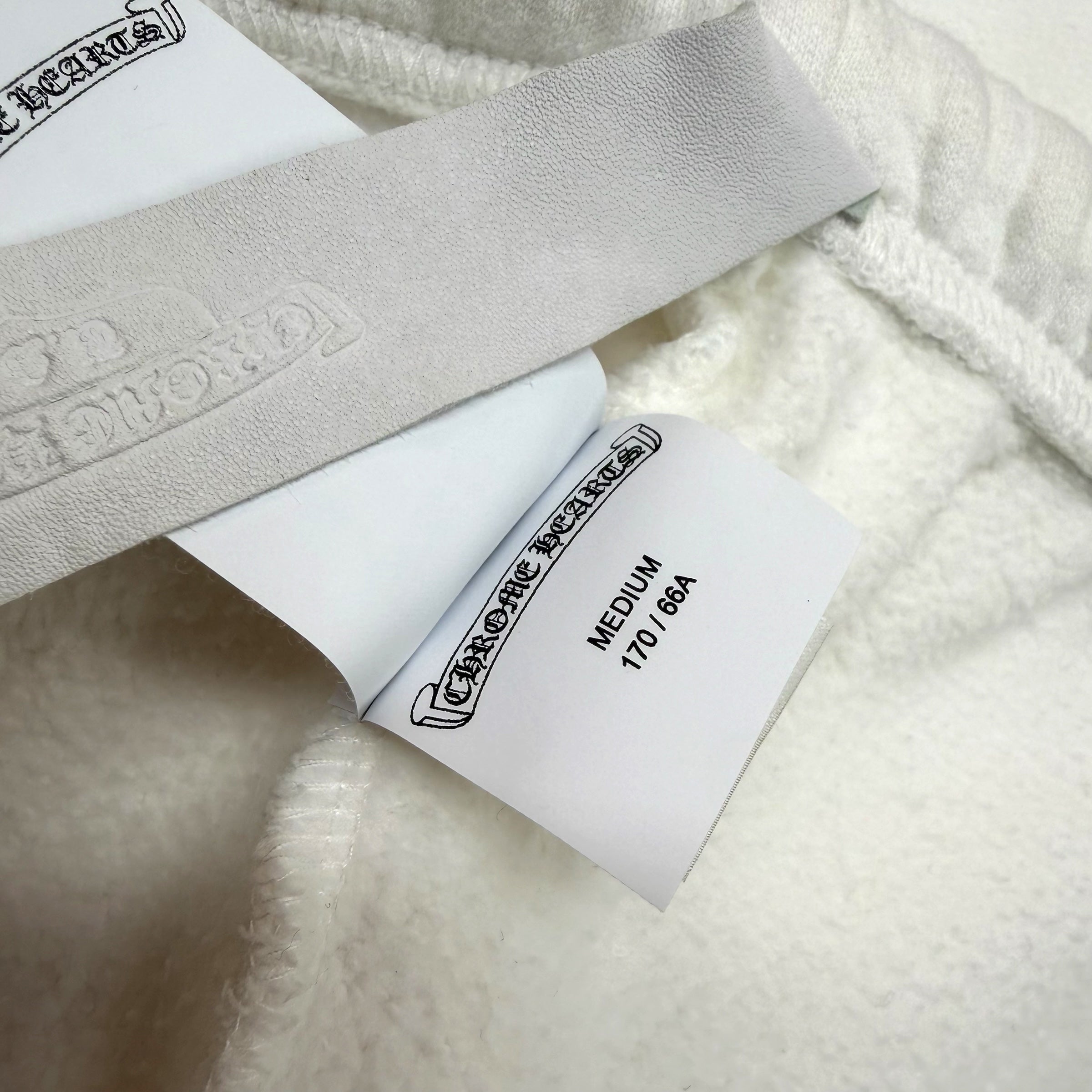 Chrome Hearts Patent/Pony Hair Cross Patch Sweats M