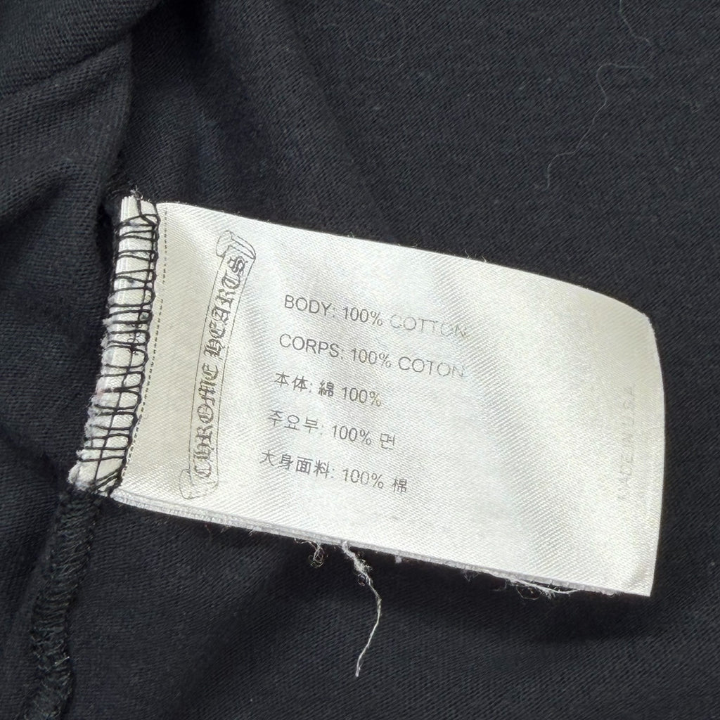 Chrome Hearts Gradient Logo Tee Black L