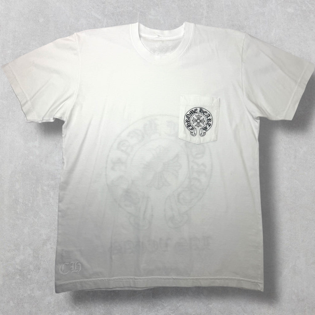 Chrome Hearts Las Vegas Exclusive Horseshoe Tee White L