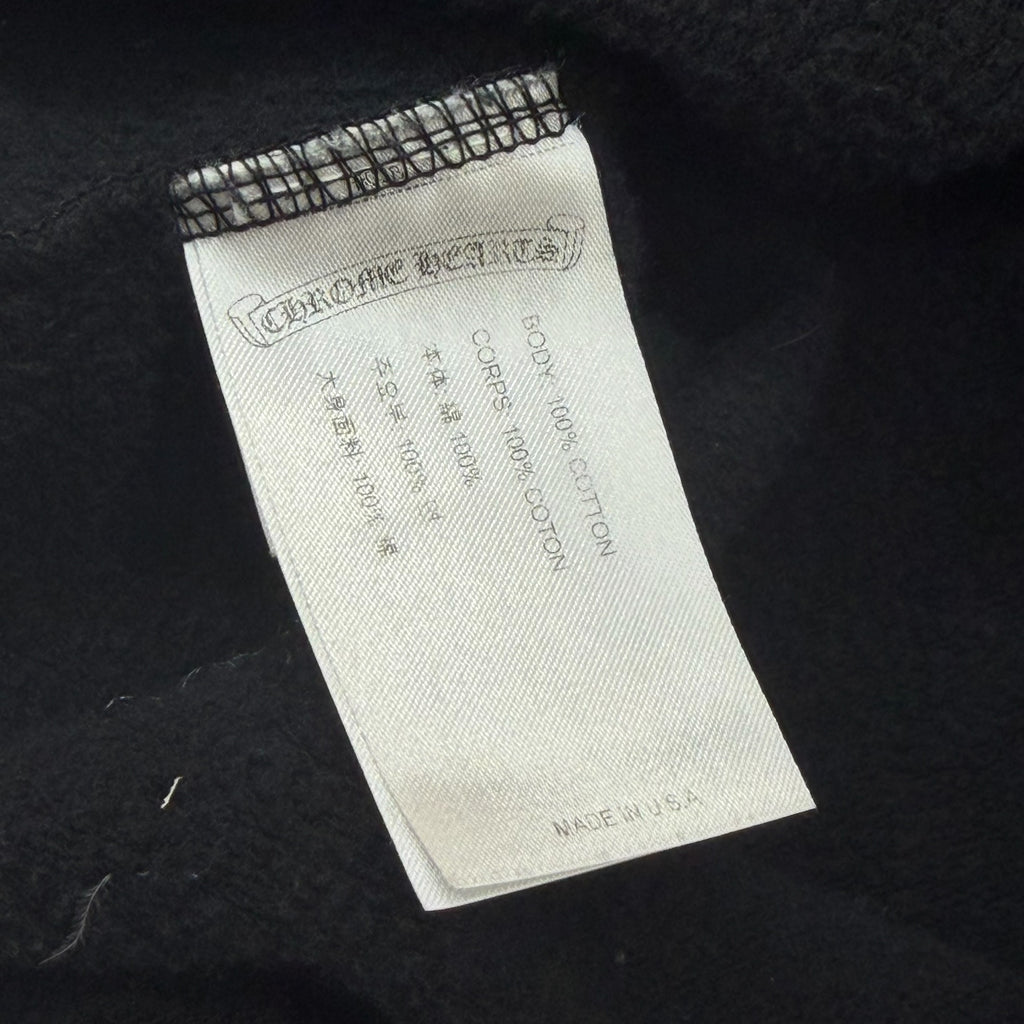 Chrome Hearts Horseshoe Floral Crewneck Black S