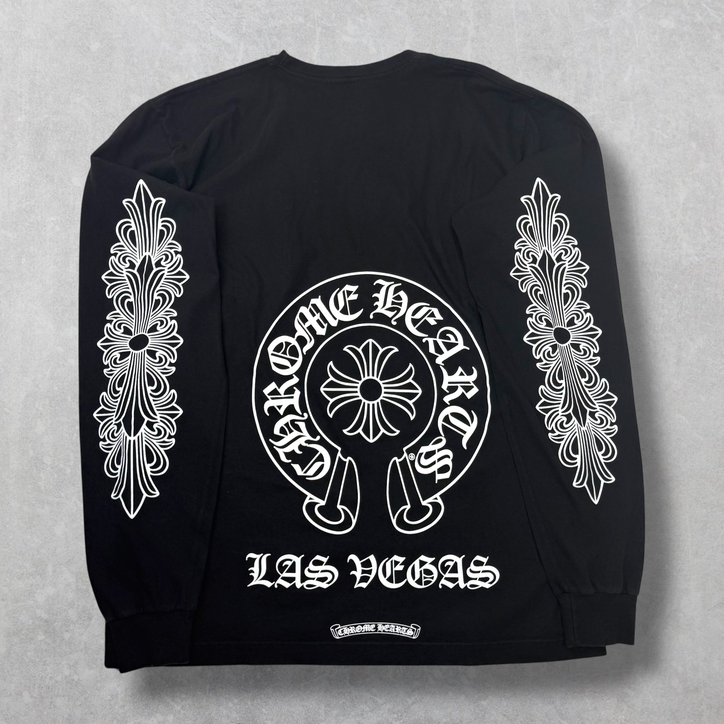 Chrome Hearts LV Horseshoe Floral L/S XL