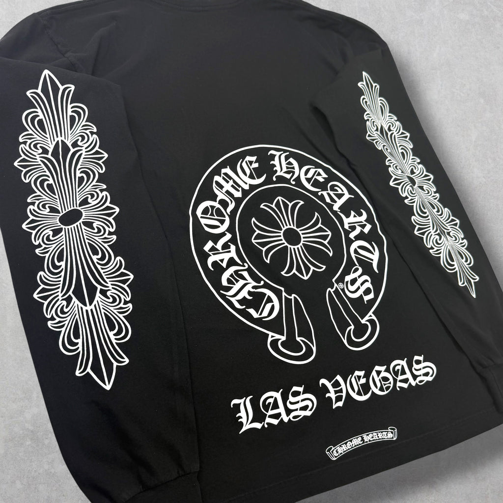 Chrome Hearts LV Horseshoe Floral L/S XL
