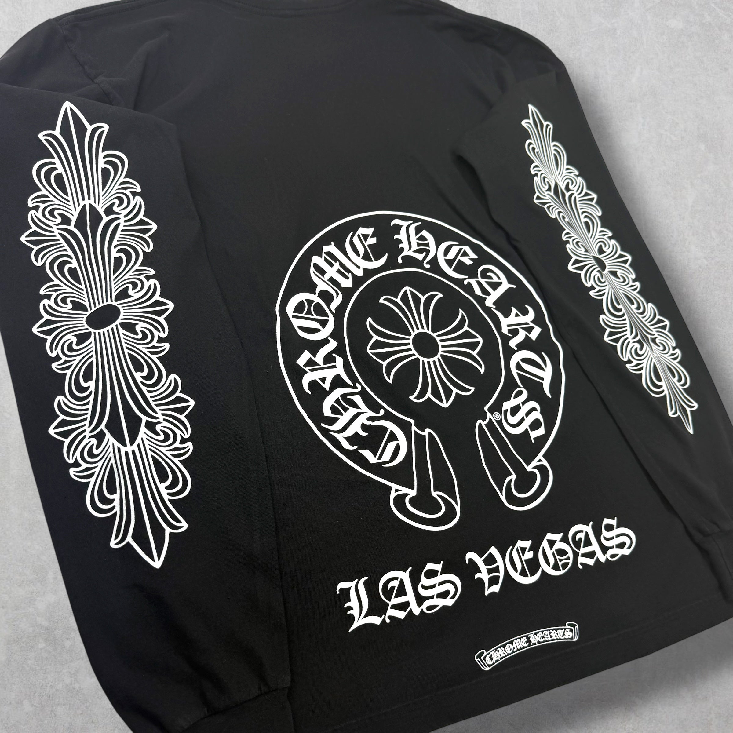 Chrome Hearts LV Horseshoe Floral L/S XL