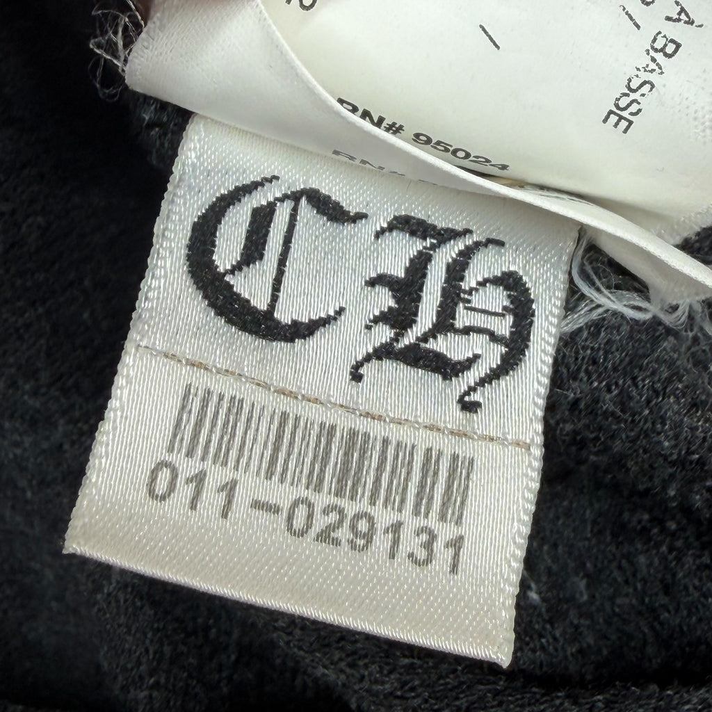Chrome Hearts Plus Zip Up Dark Heather Grey XXL