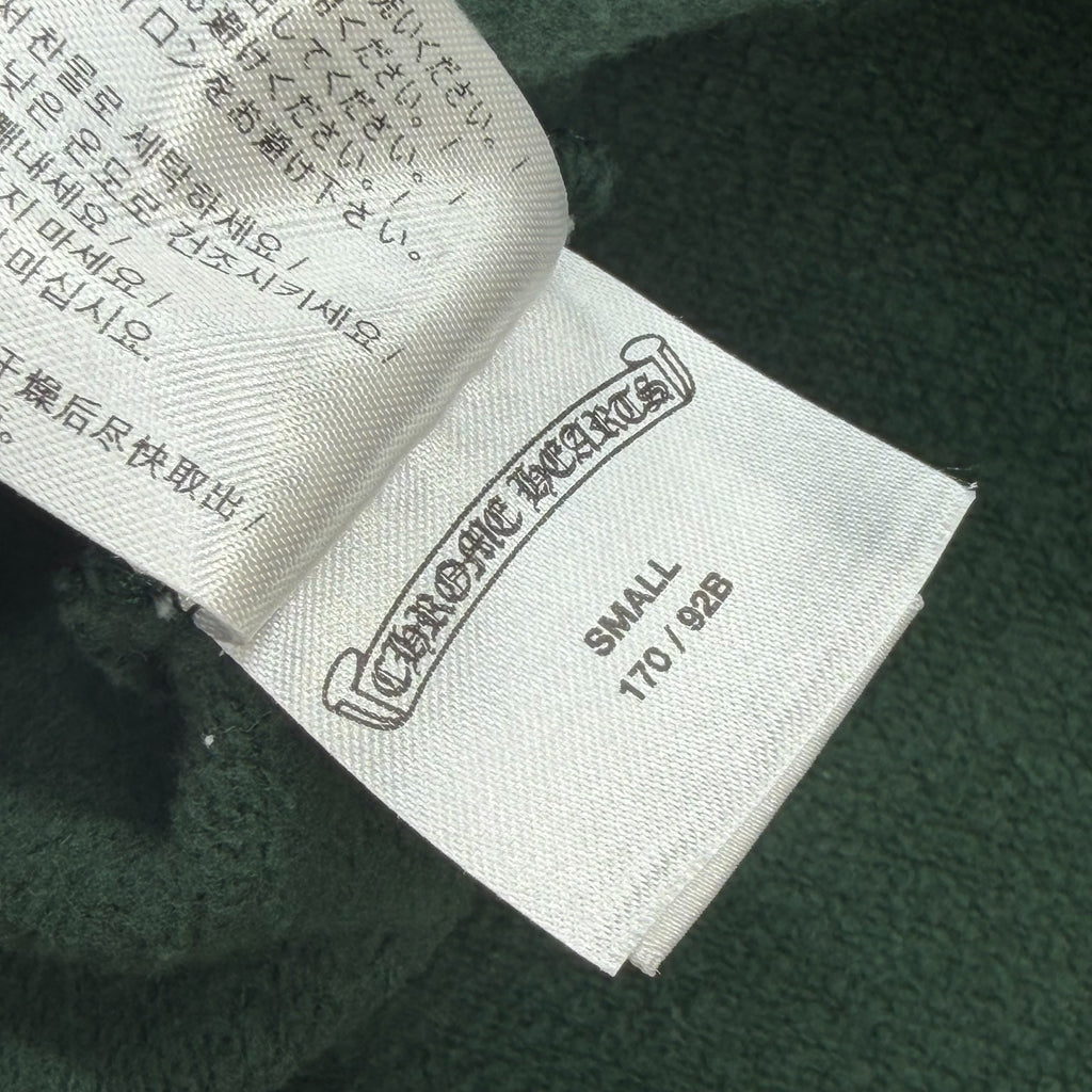 Chrome Hearts T-Bar Logo Hoodie Green S