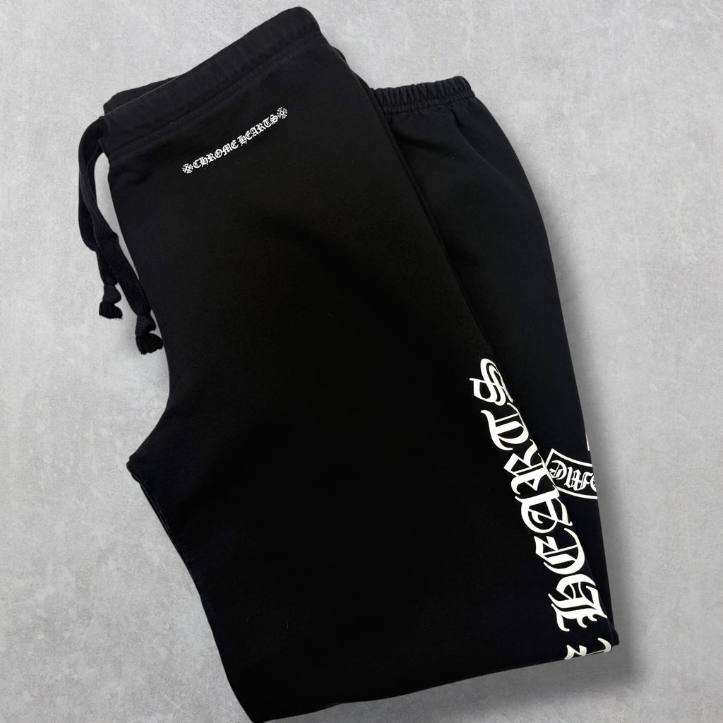 Chrome Hearts Vertical T-Bar Sweatpants Black XL
