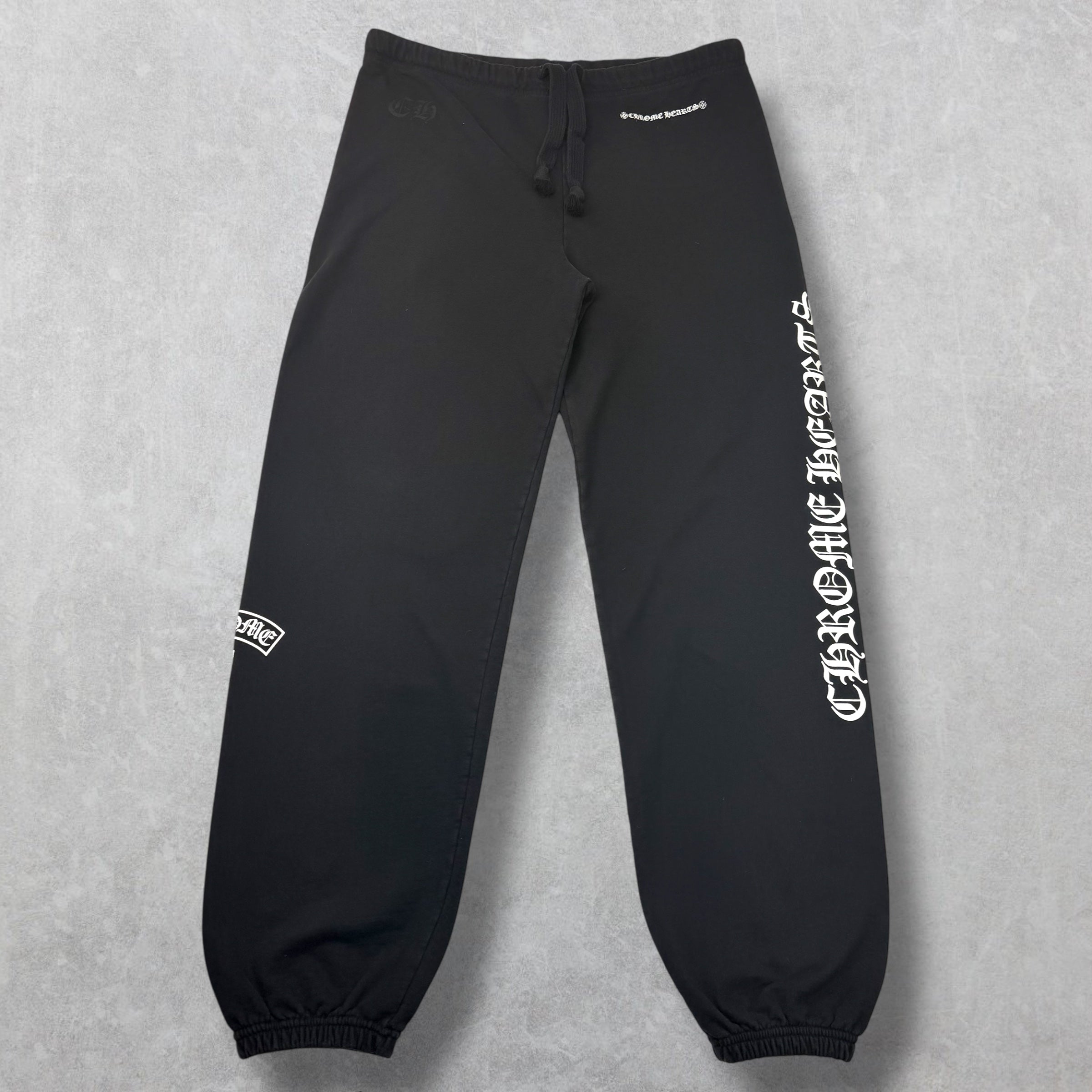 Chrome Hearts Vertical T-Bar Sweatpants Black XL