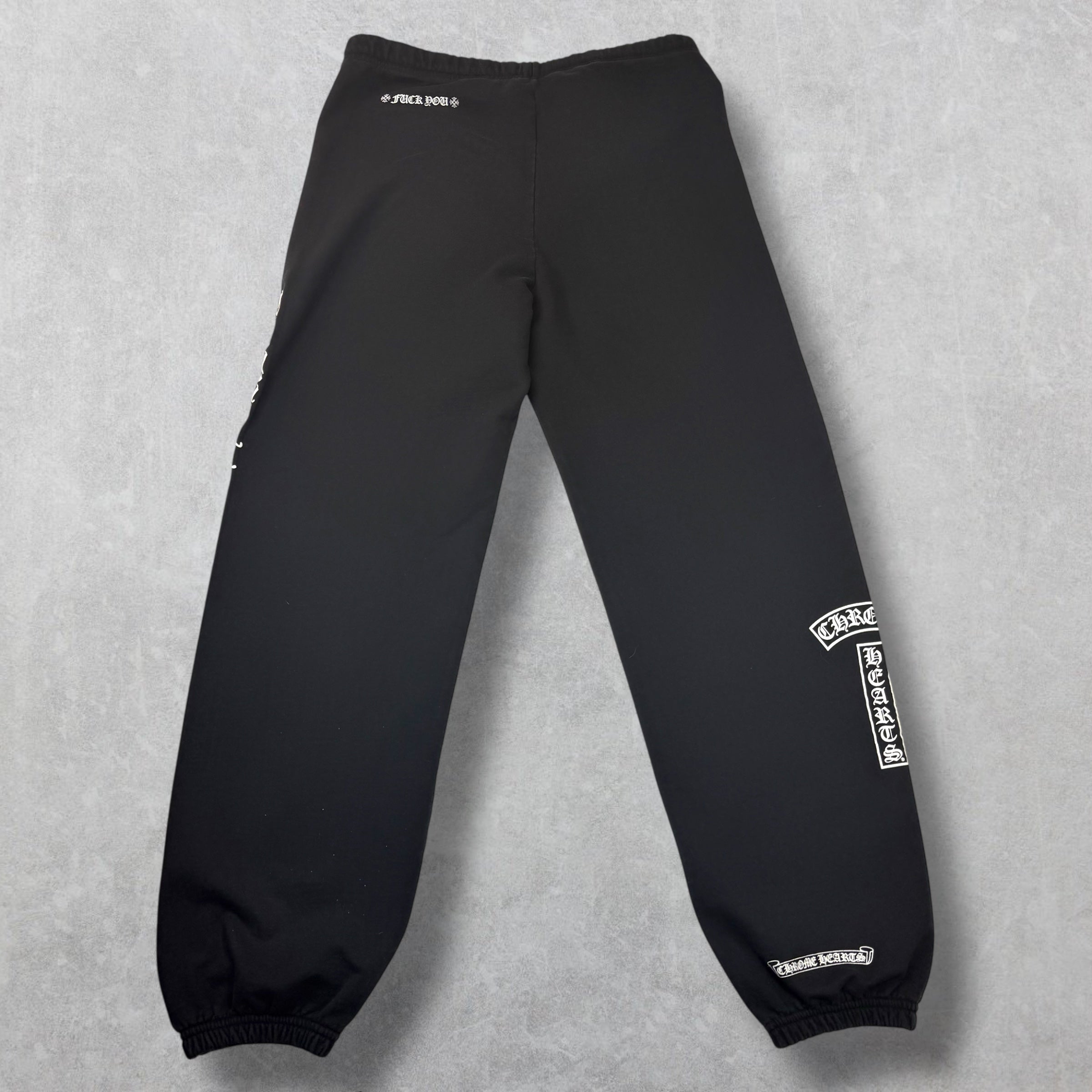 Chrome Hearts Vertical T-Bar Sweatpants Black XL