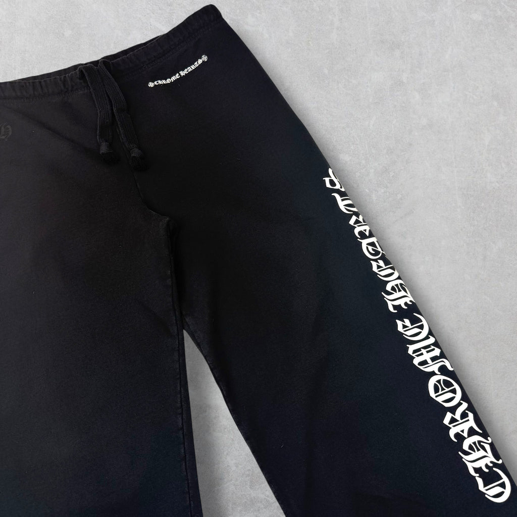 Chrome Hearts Vertical T-Bar Sweatpants Black XL