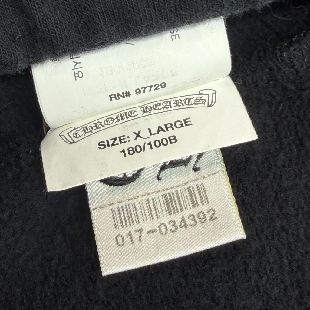 Chrome Hearts Vertical T-Bar Sweatpants Black XL