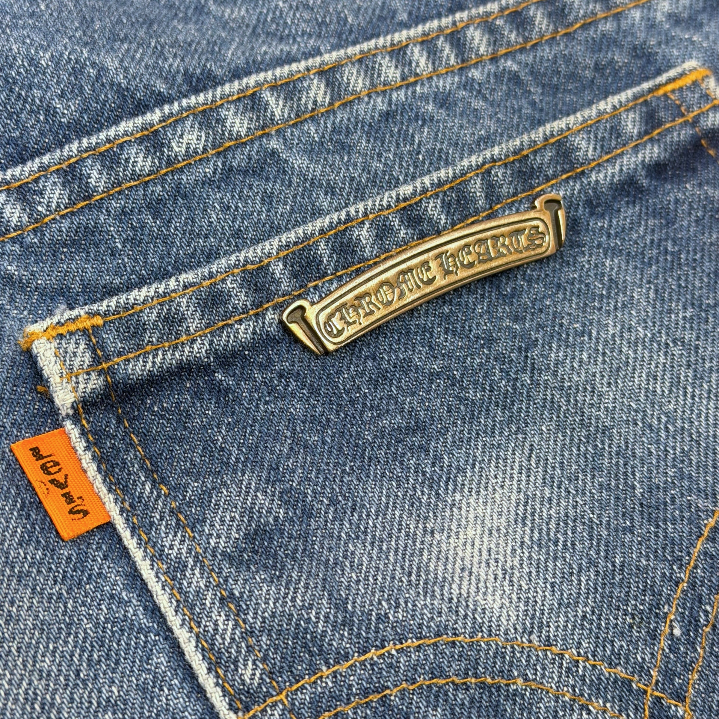 Chrome Hearts Gallery Dept. Cross Patch Jorts 36