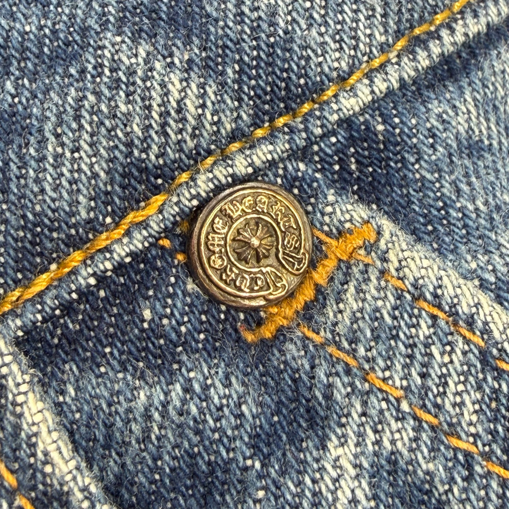 Chrome Hearts Gallery Dept. Cross Patch Jorts 36