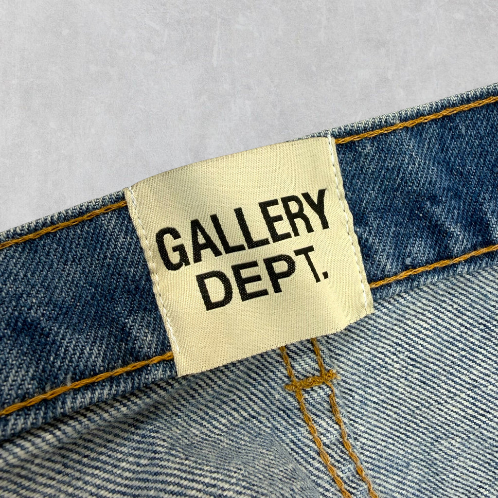 Chrome Hearts Gallery Dept. Cross Patch Jorts 36