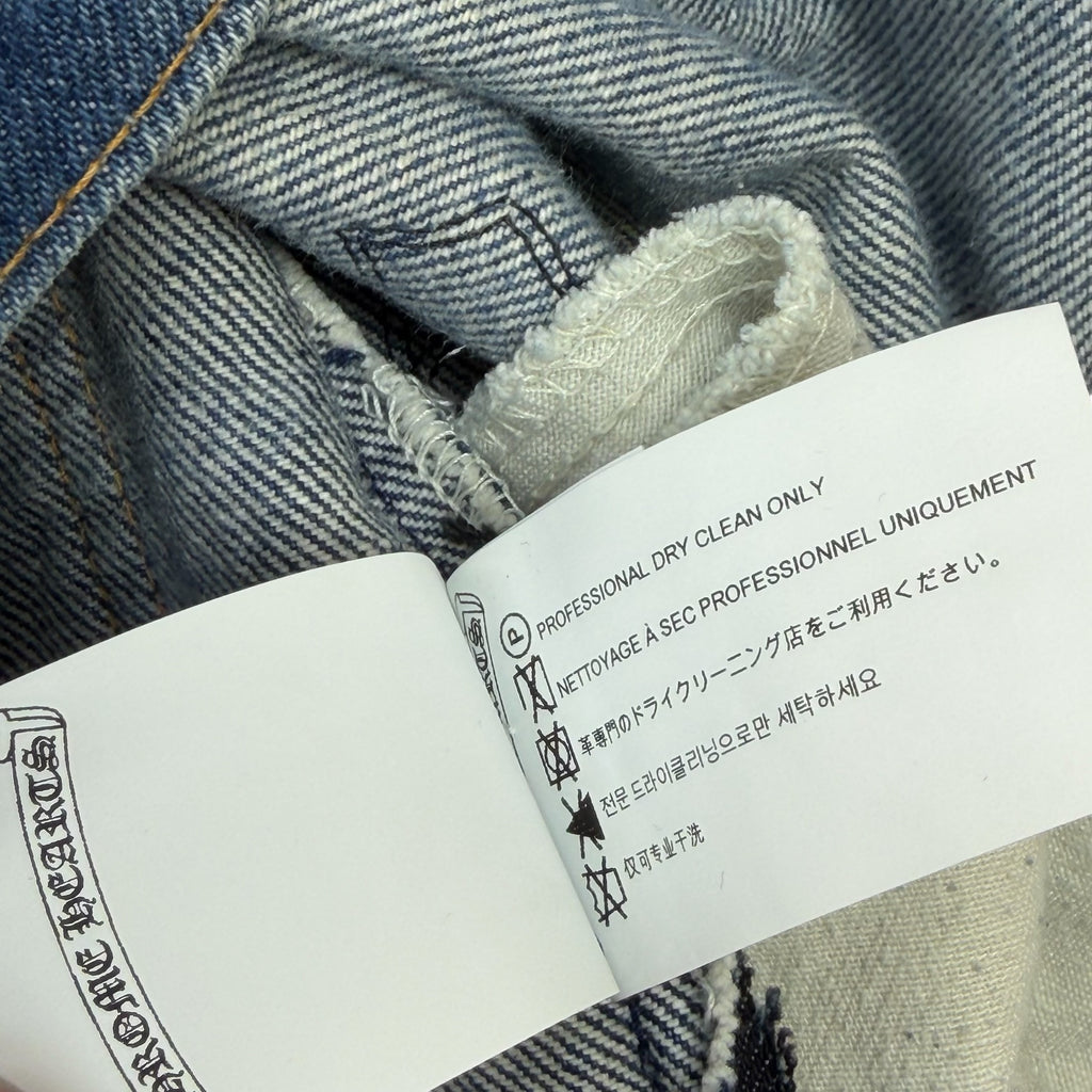 Chrome Hearts Gallery Dept. Cross Patch Jorts 36
