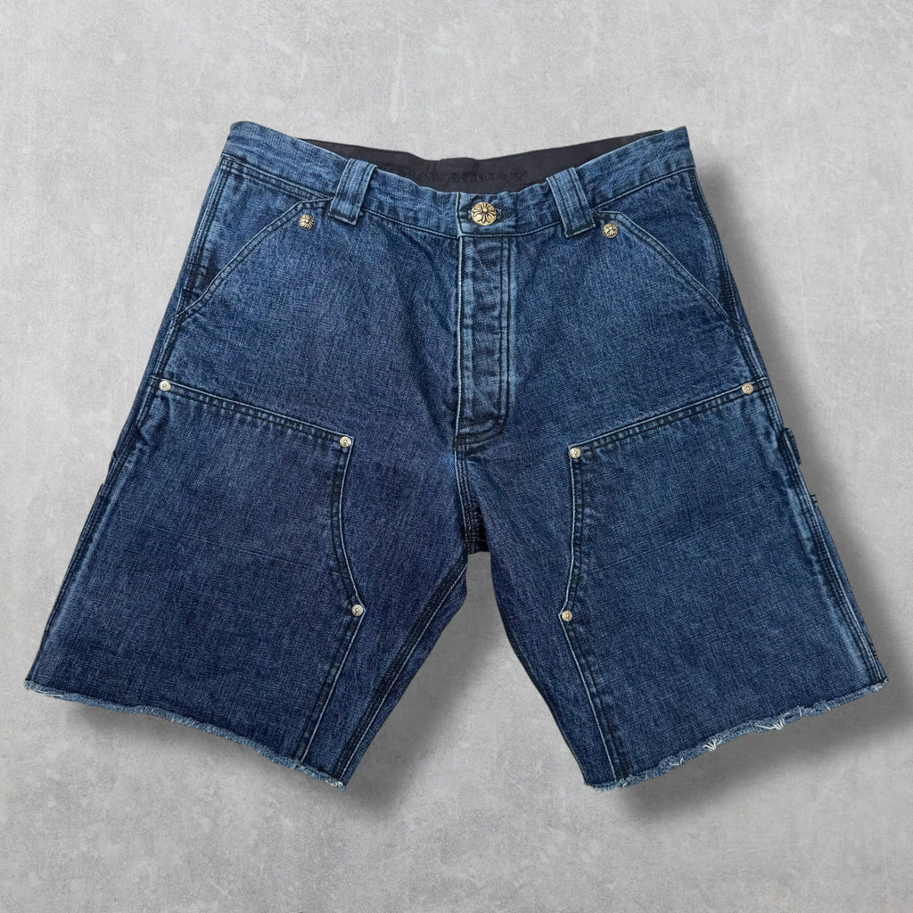 Chrome Hearts Denim Carpenter Shorts 33