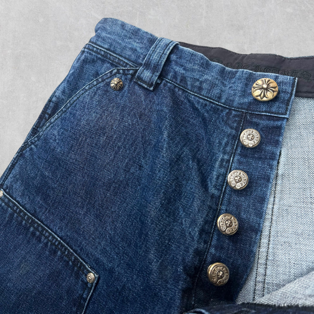 Chrome Hearts Denim Carpenter Shorts 33