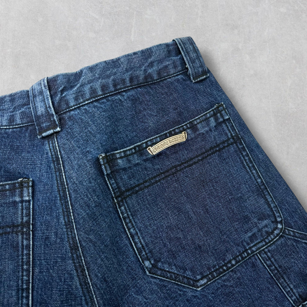 Chrome Hearts Denim Carpenter Shorts 33